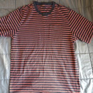 Organic Striped LL Bean Pocket Tee